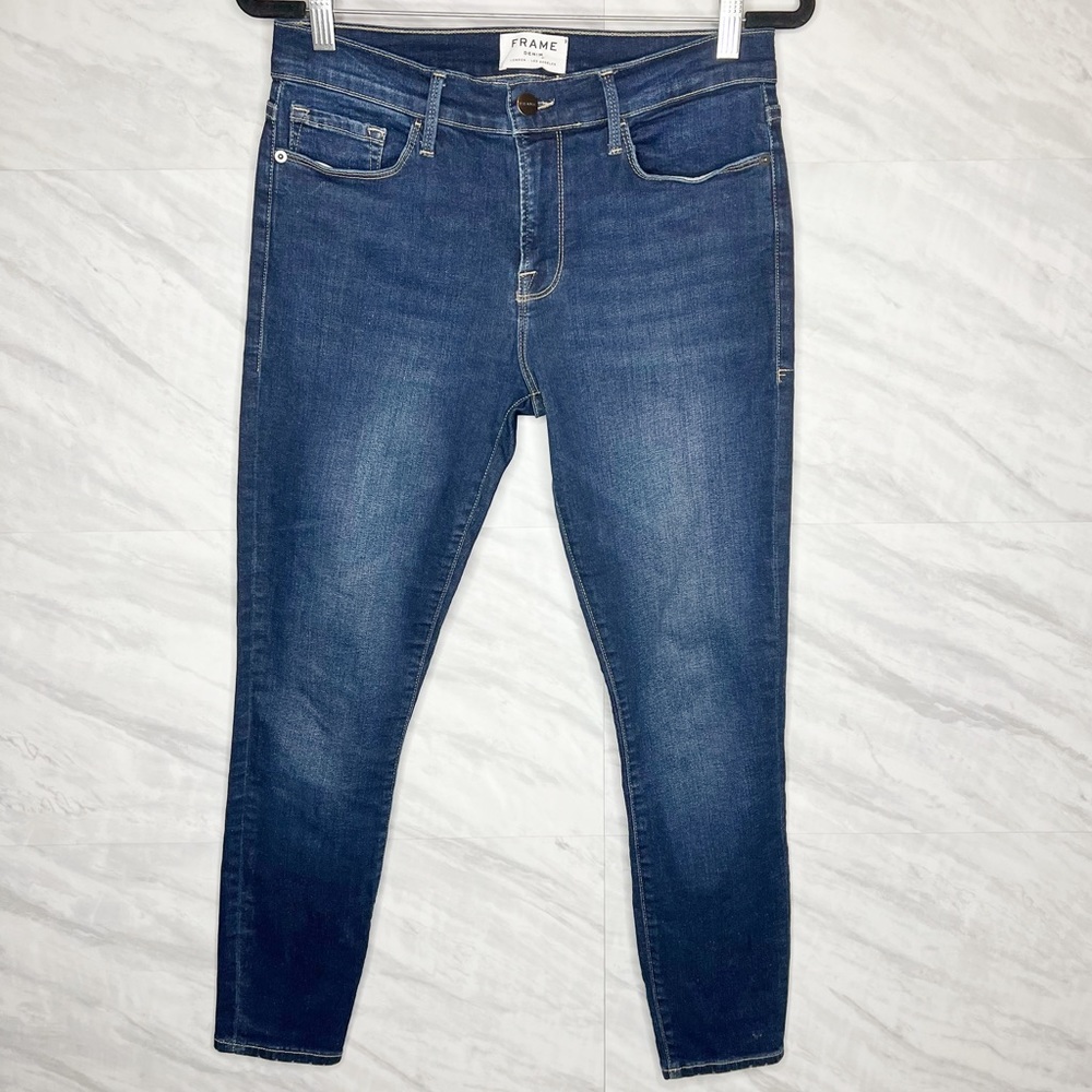FRAME Denim Le Skinny De Jeanne Crop Jeans 28